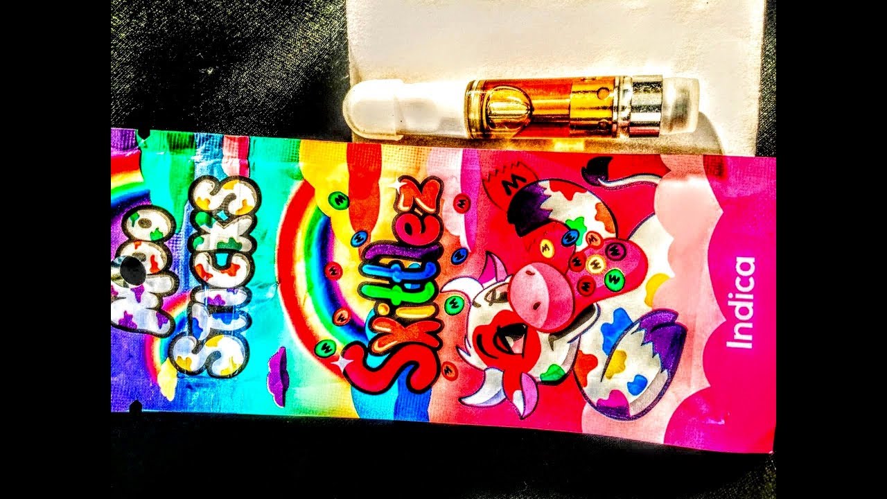 Moo Sticks- Skittles (Indica) Cartridge Review