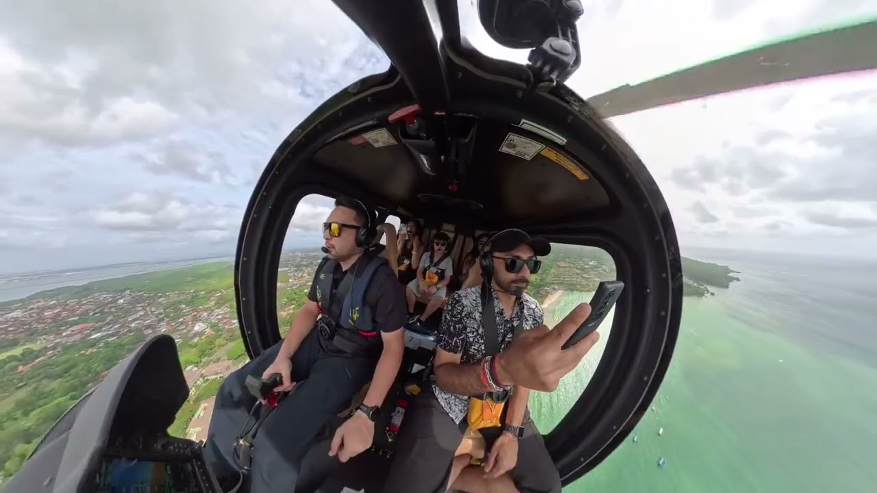 Heli Ride in Bali