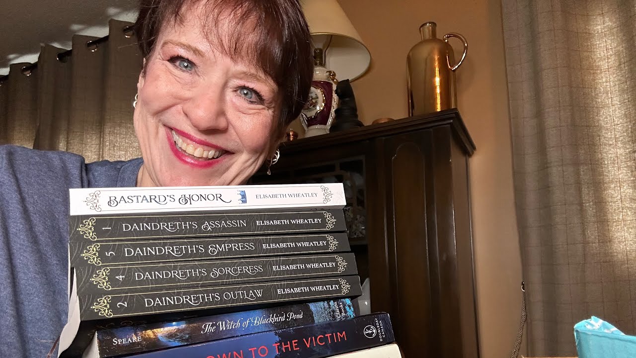 ASMR.- welcome to my TBR (to be read) pilelet me softly tell you about them- tapping and book sounds