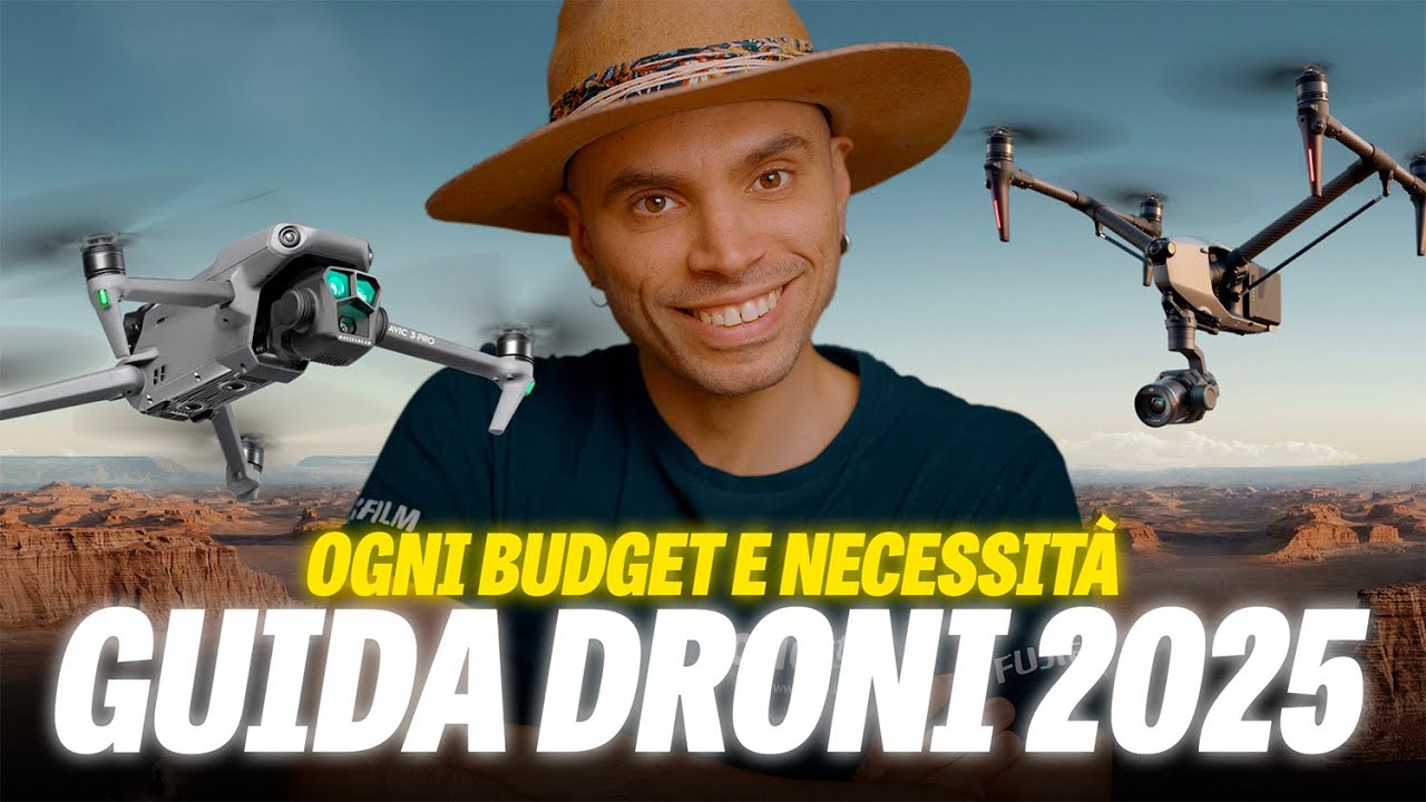 I migliori droni 2025 - Guida all'acquisto su quale comprare