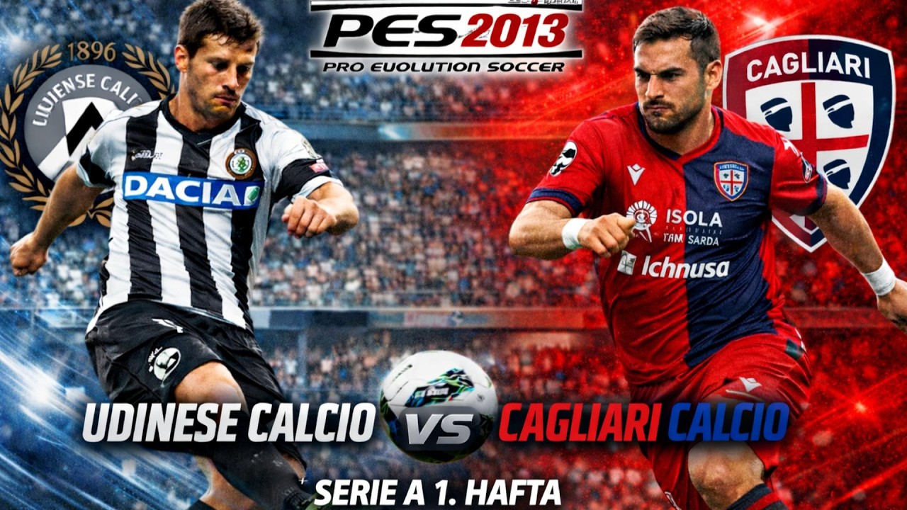 PES 2013 | Udinese Analig #3 | vs. Cagliari Calcio