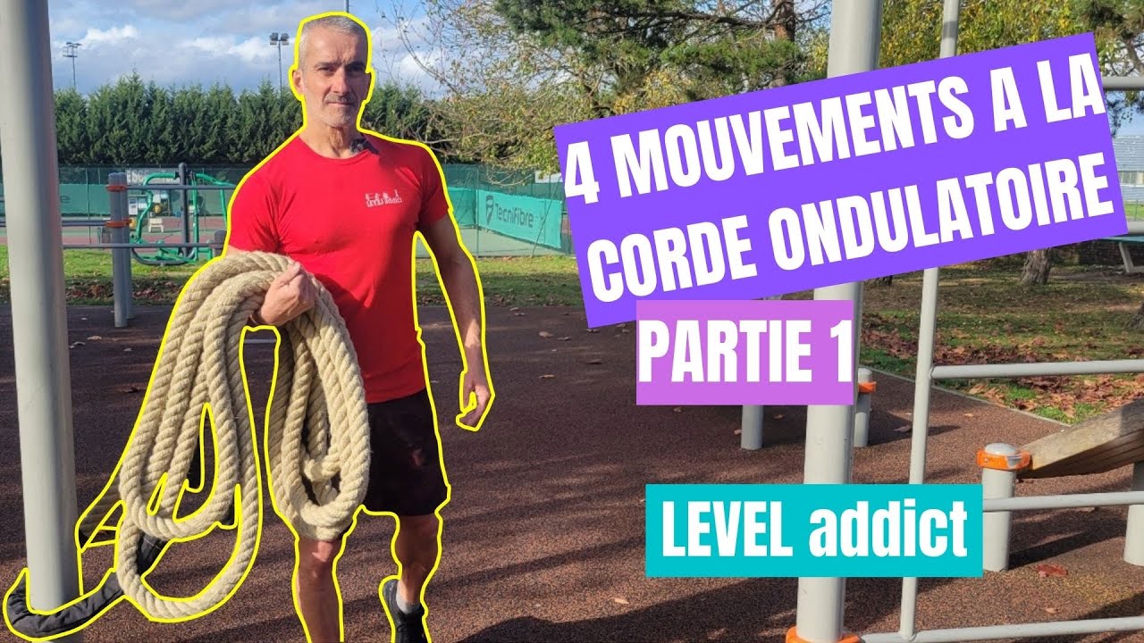 4 mouvements à la corde ondulatoire incontournables pour vos trainings !