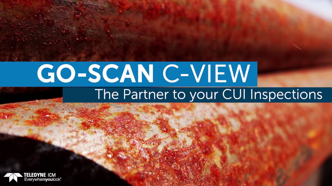Go-Scan C-View - The Partner to your Corrosion Under Insulation Inspections