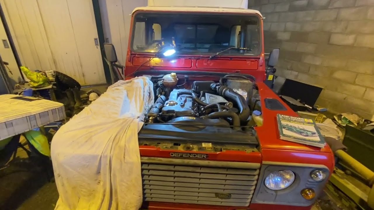 She lives! Defender 110 injector seals replaced