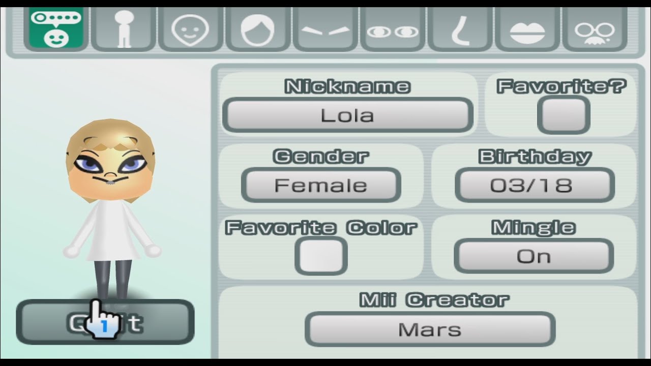 Lola Bunny - Looney Tunes - Mii 1529