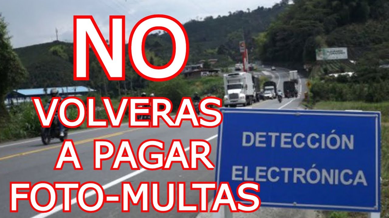 TE LO RUEGO, te lo suplico, NO PAGUES fotomultas