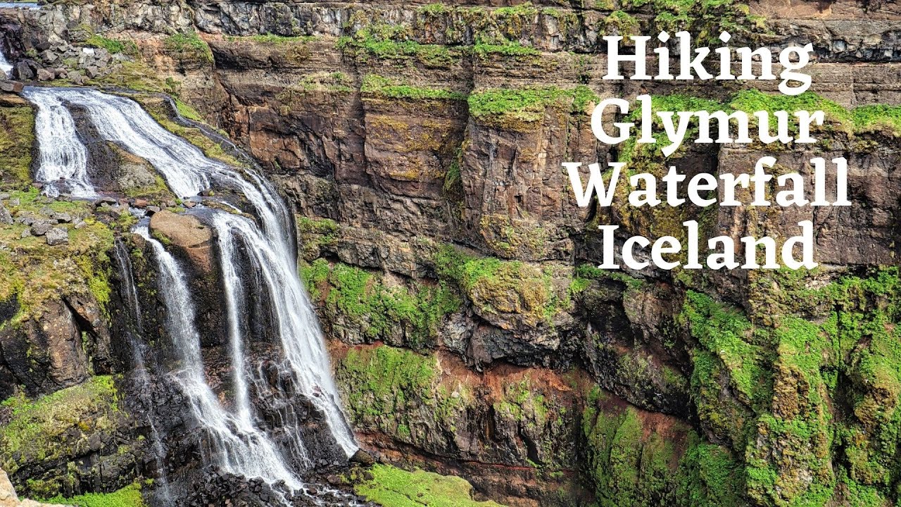 Hiking Glymur Waterfall Iceland (inspired by Kraig Adams) - Island Wasserfall Wandern