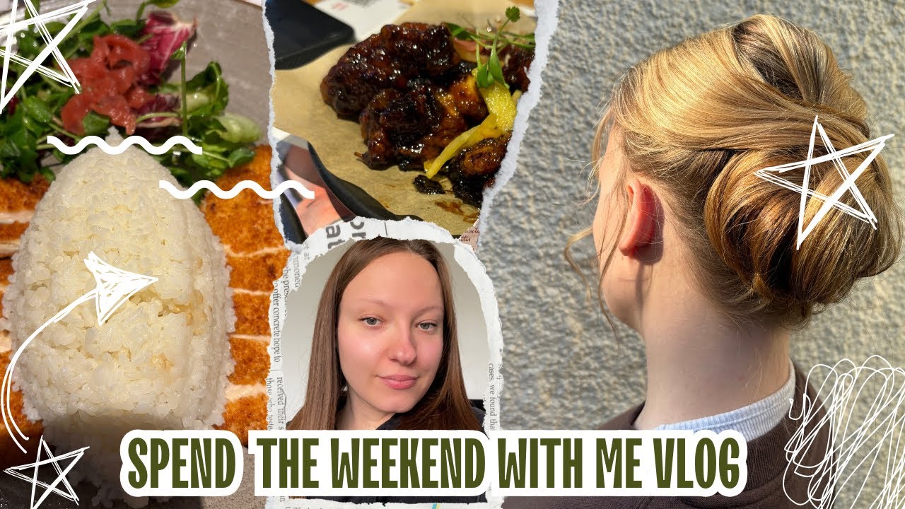Spend the weekend with me vlog🤍