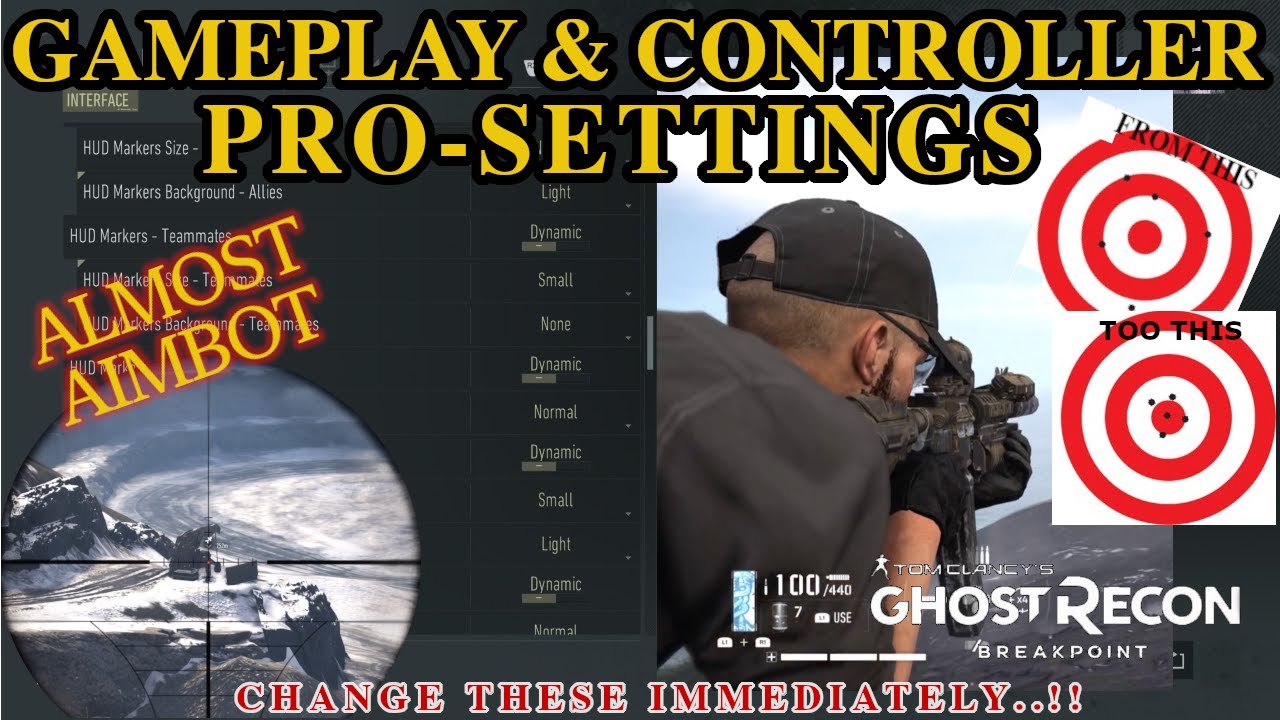 PRO-GAMEPLAY & CONTROLLER SETTINGS