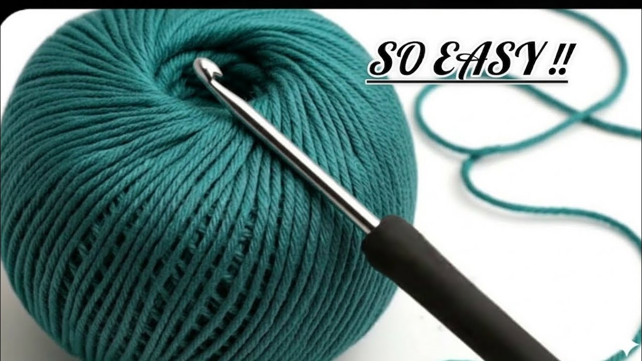 Perfect even for beginners !! The most trendy crochet pattern tutorial.