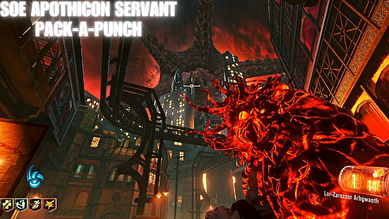 Apothicon Servant Pack A Punch in Black Ops 3 Zombies!