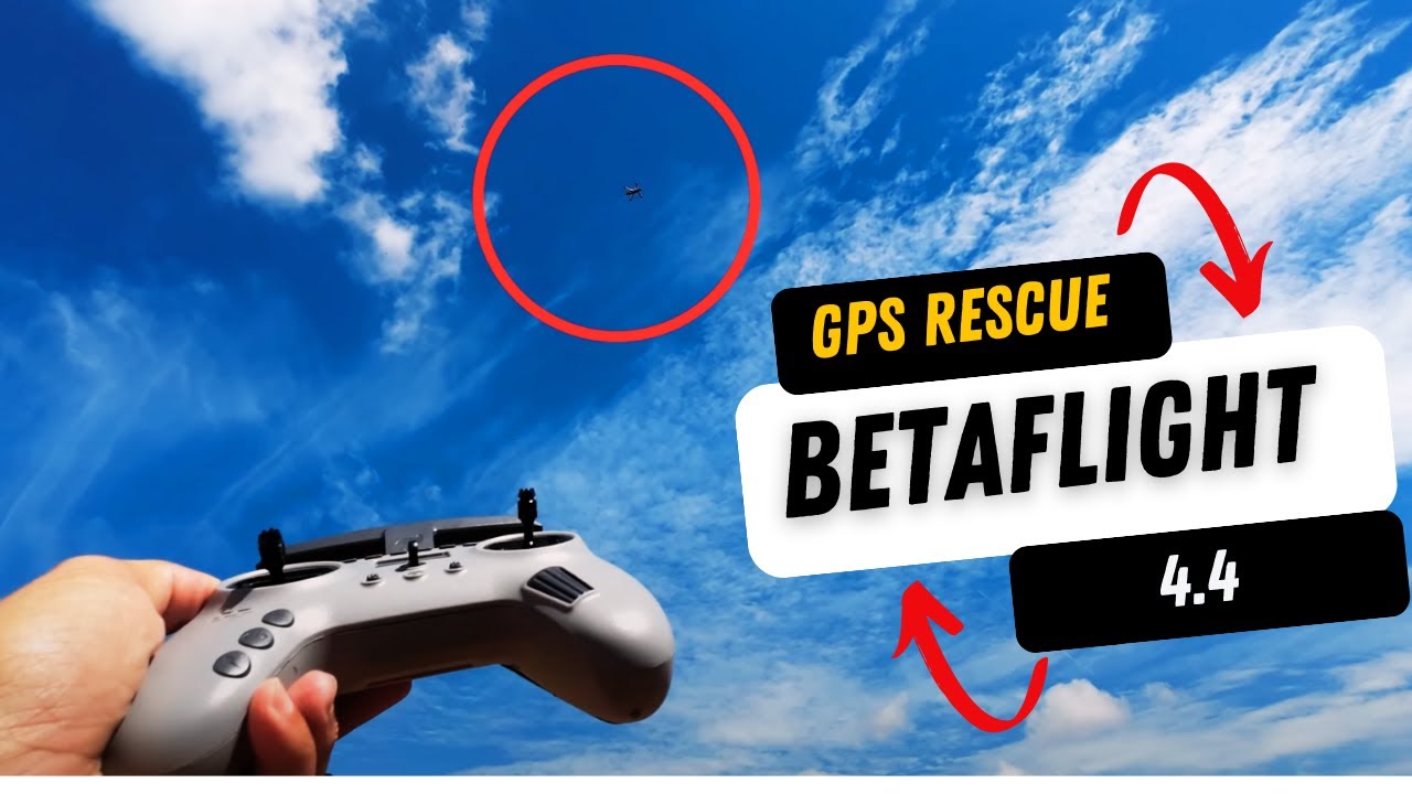 DRONE DE FPV IGUAL DJI GPS RESCUE BETAFLIGHT 4.4