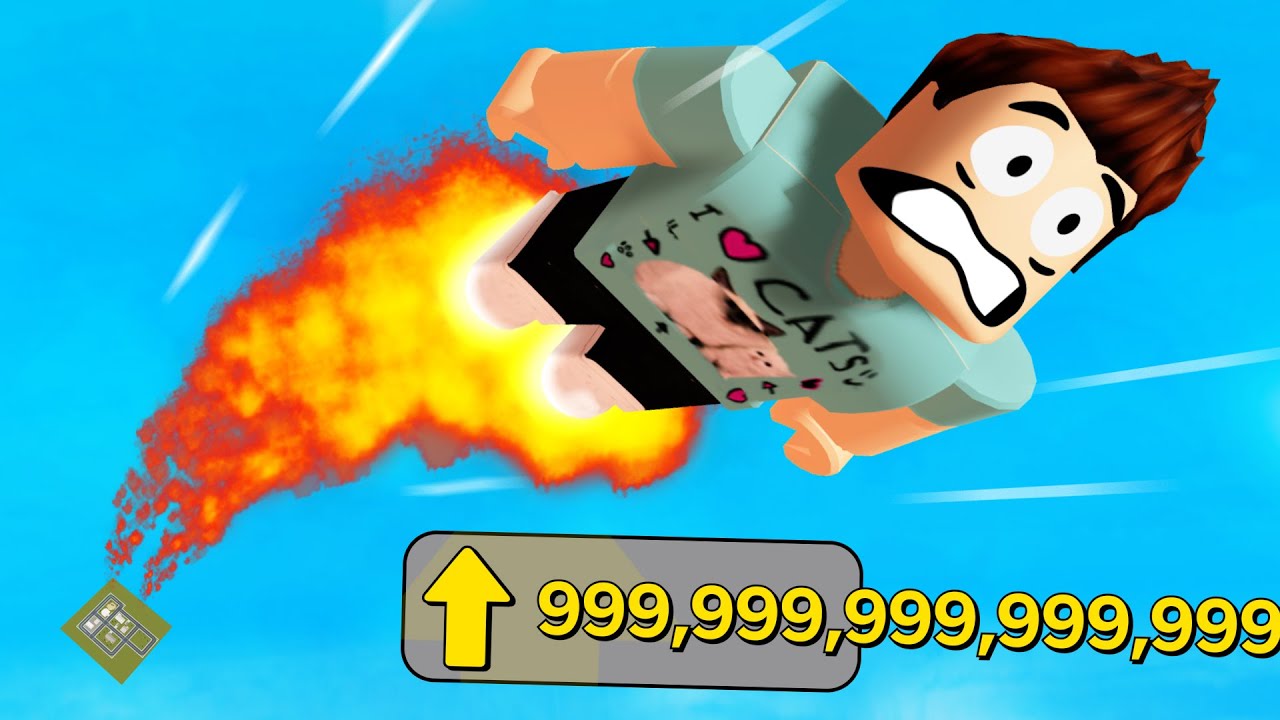 I spent all my Robux and got MAX HEIGHT in Rocket Simulator..