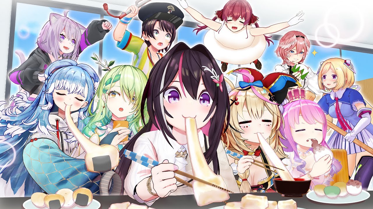 【アニメ】年越し！楽屋インタビュー！？【全員集合】