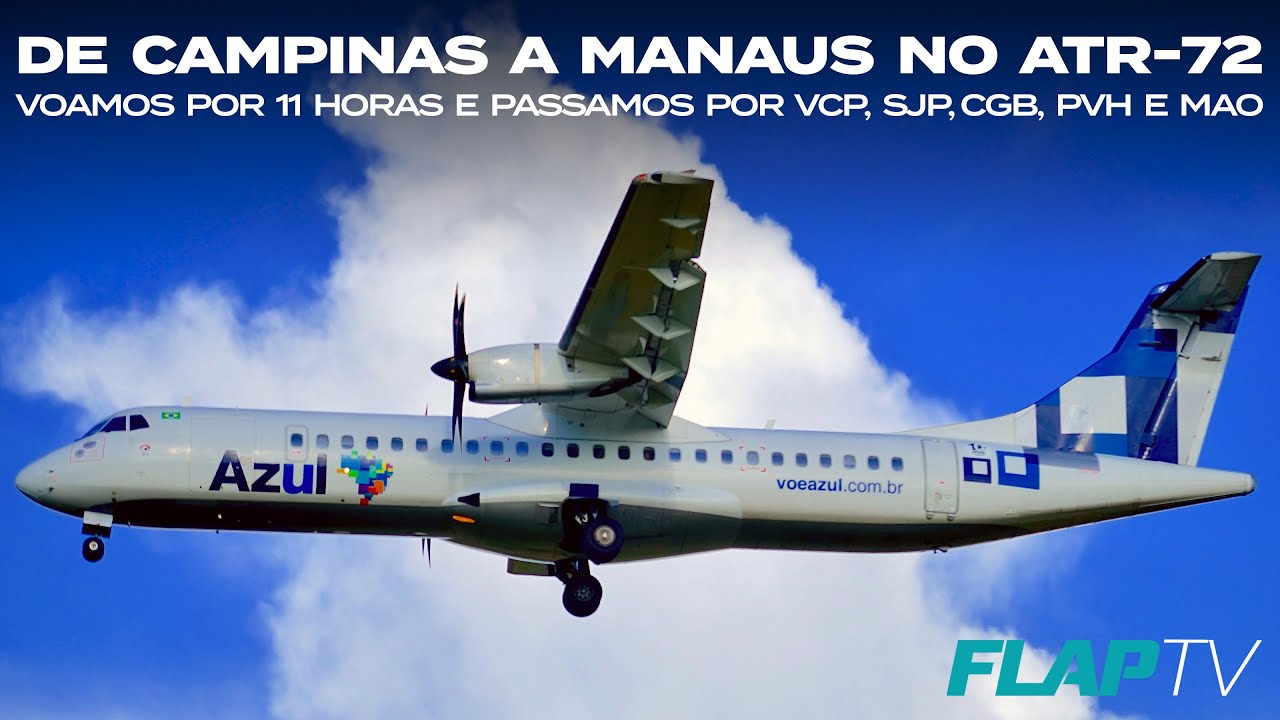 De Campinas a Manaus no ATR-72