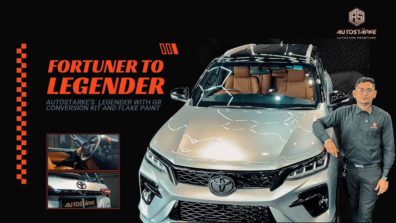 Toyota Fortuner Legender - GR Kit Upgrade, TEIN Suspension & Custom Interiors | Autostarke