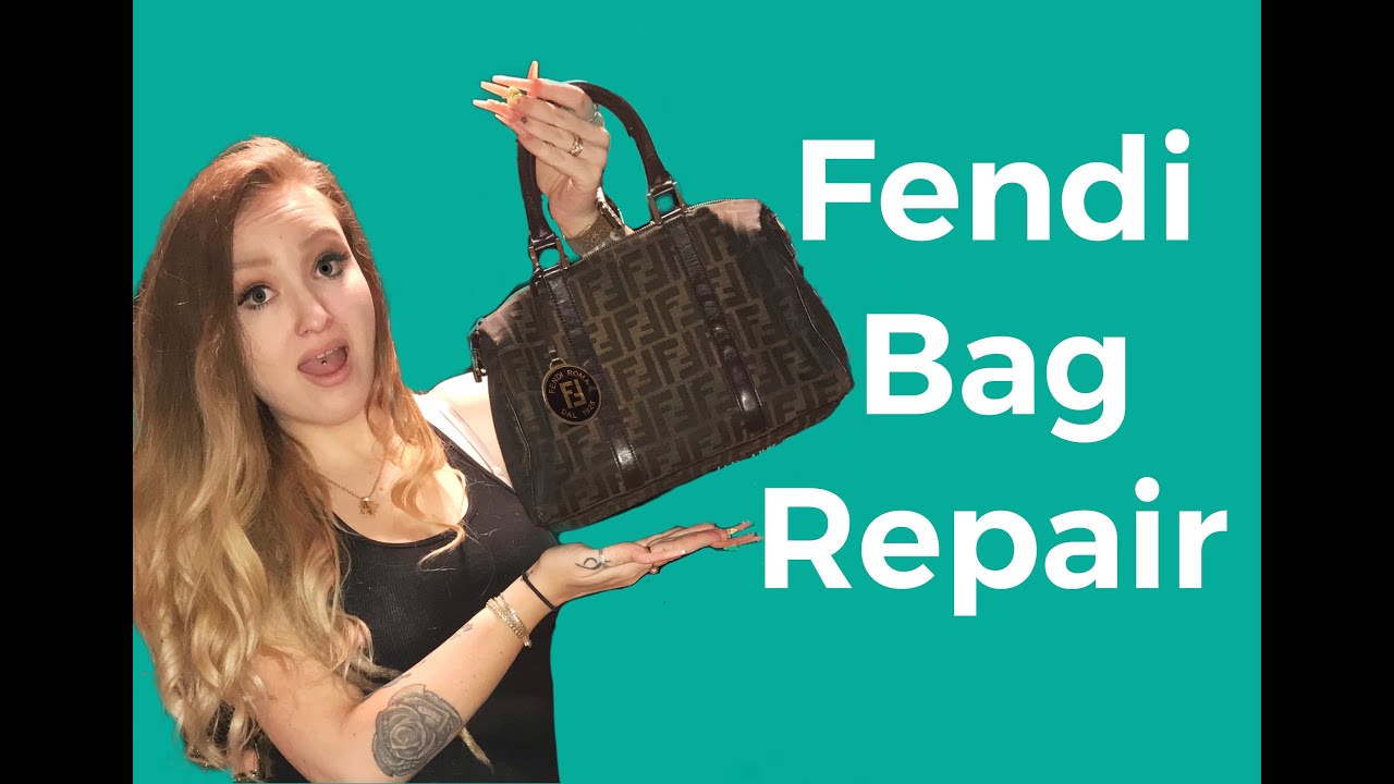Ремонт винтажной сумки Fendi (сделай сам)