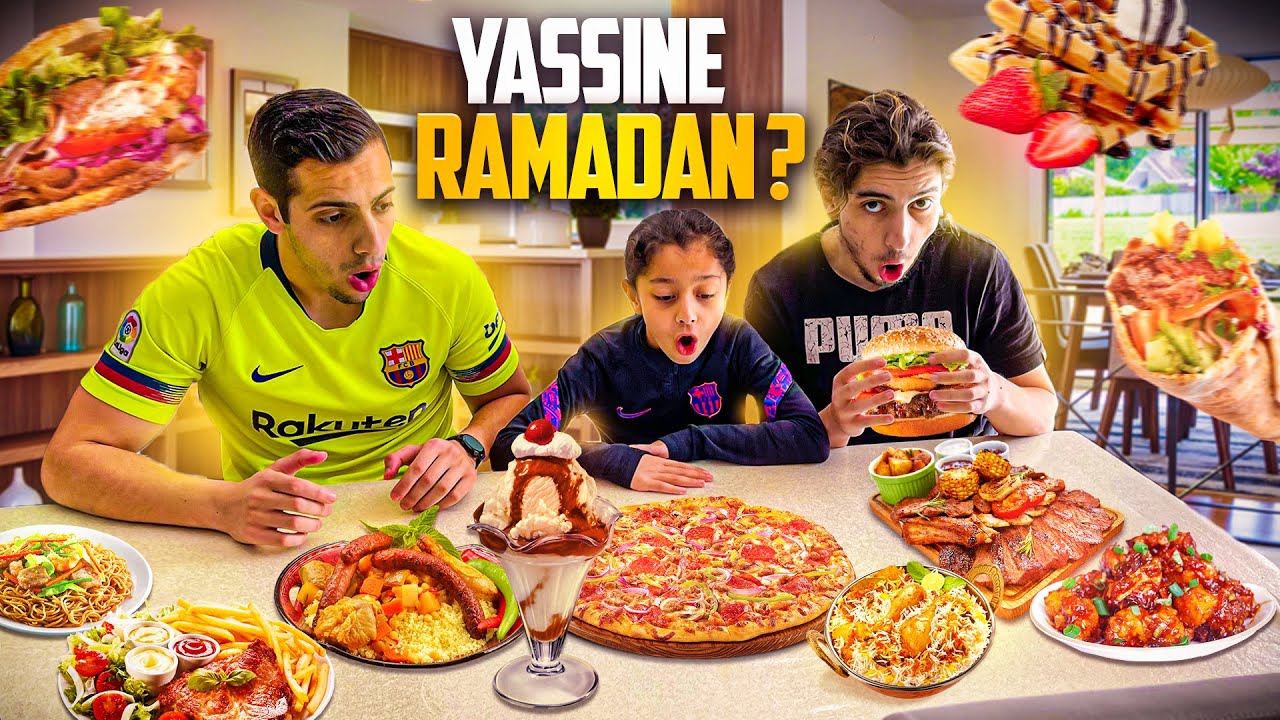 YASSINE ESSAYE DE FAIRE LE RAMADAN UNE JOURNÉE ! ( sa se passe mal ?)