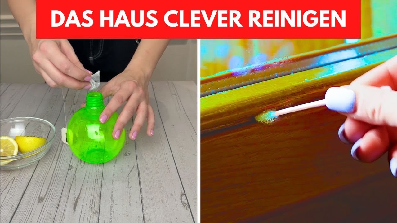 Lassen Sie Ihr ganzes Zuhause mit den cleversten REINIGUNGSTIPPS erstrahlen 🪄🤩