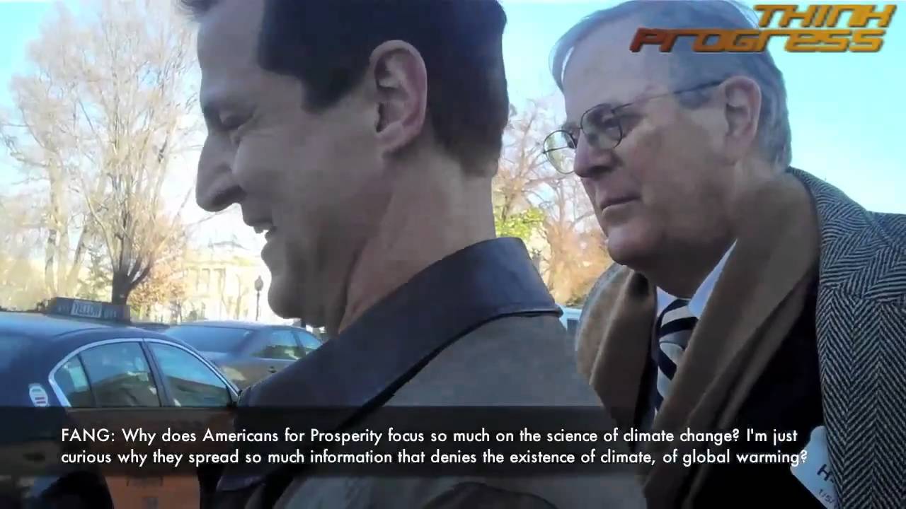 ThinkProgress interviews David Koch, part 2 (denying climate change)