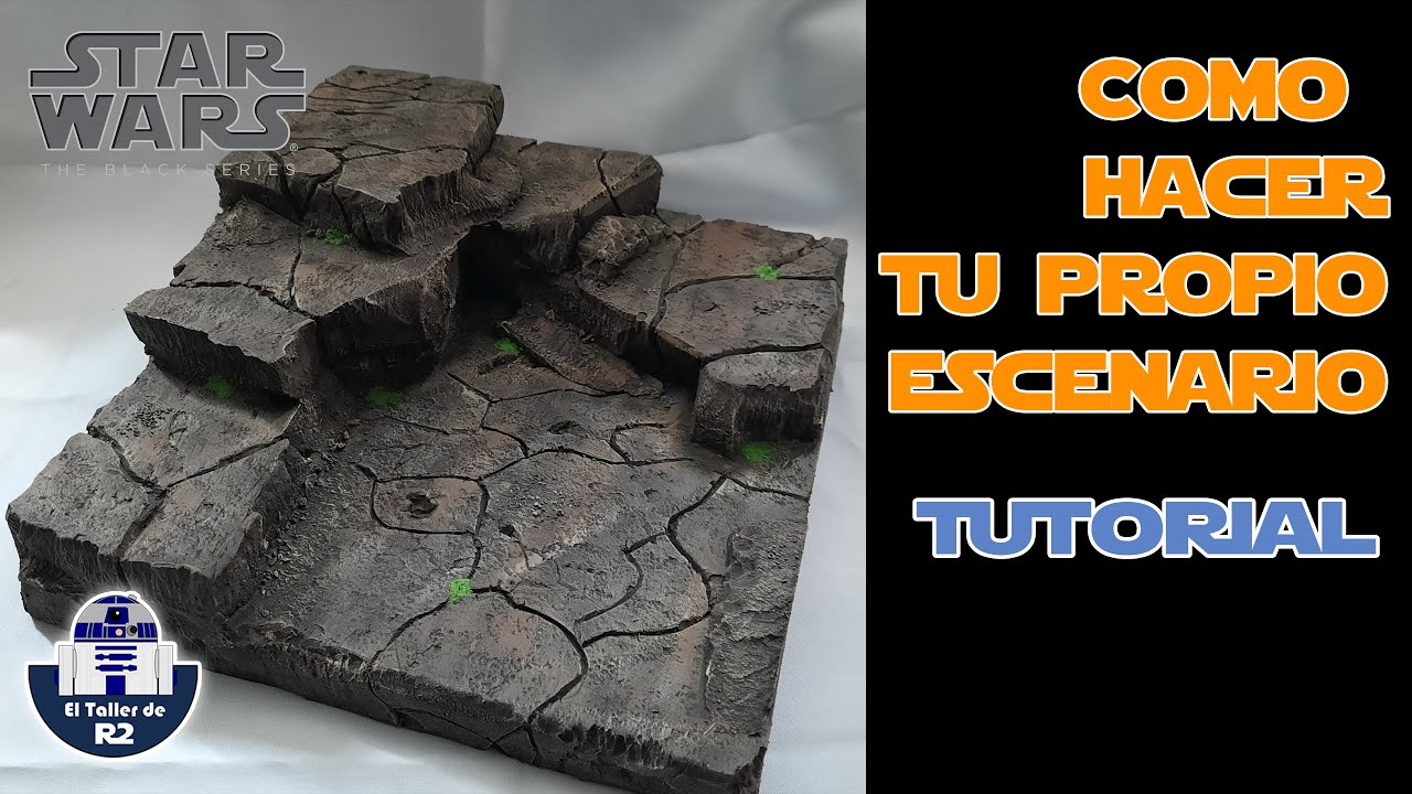 Tutorial Escenario/Display!!  STAR WAR