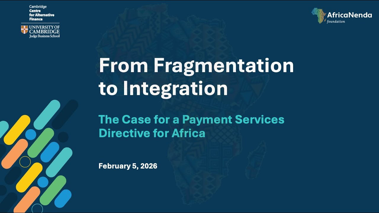 From Fragmentation to Integration: The Case for a Payment Services Directive for Africa - Webinar