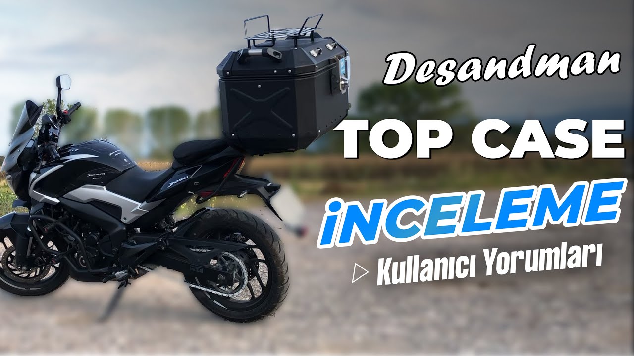 Alüminyum Motosiklet Çantası İnceleme | Kullanıcı Yorumları | Desandman Top Case