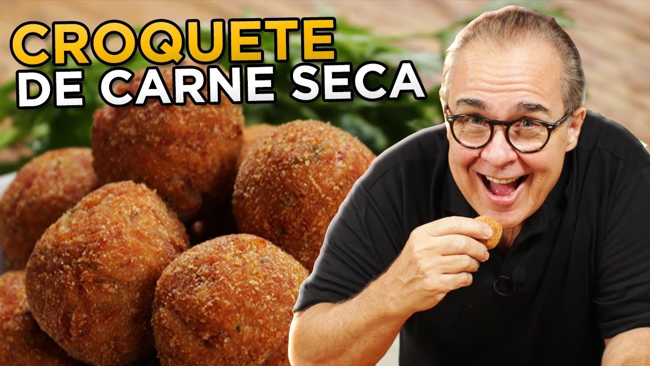 Croquete de Carne Seca do Chef Taico