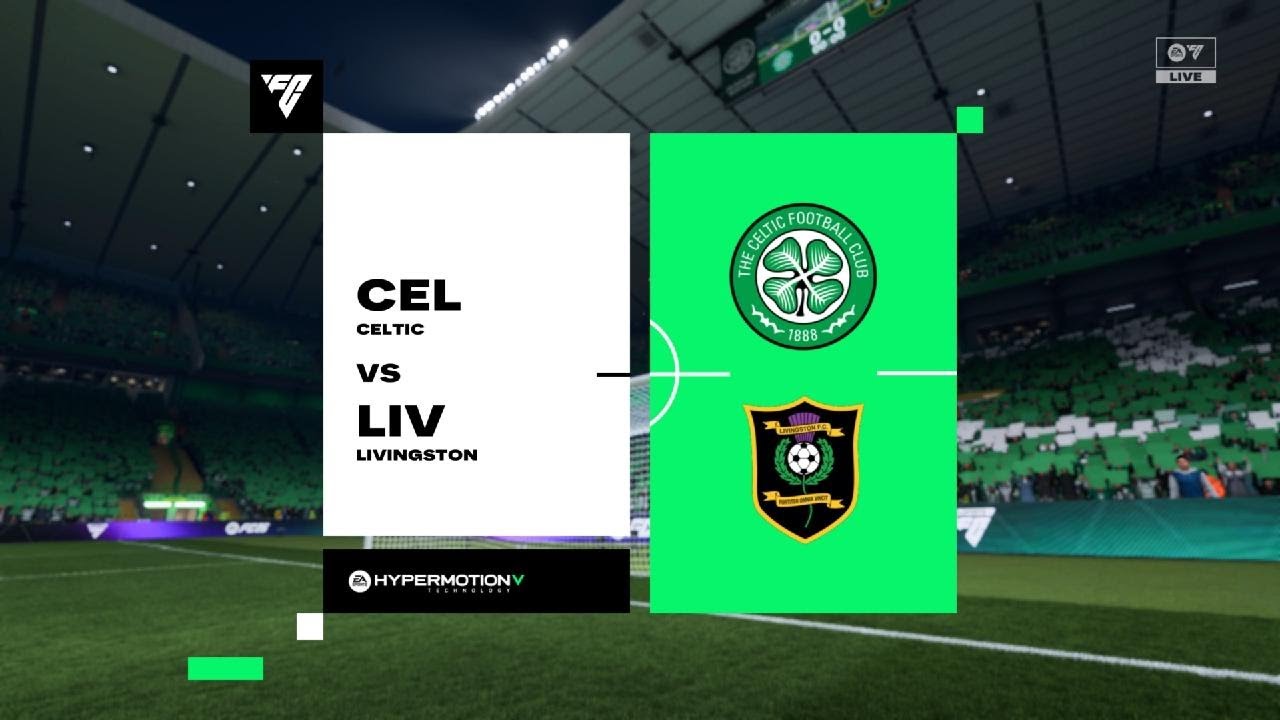 FC 26 | Celtic vs Livingston Scottish Premiership 2025/26 - Full Gameplay PS5™ [4K HDR]