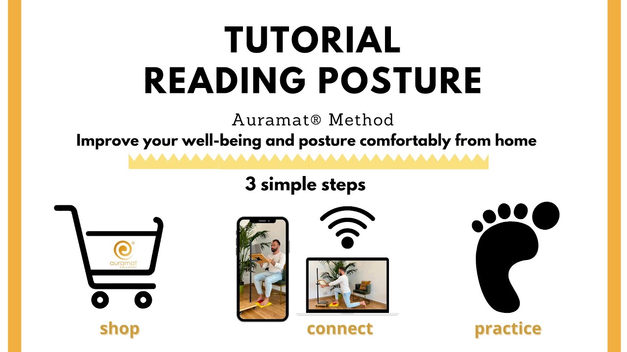 Auramat reading posture Method