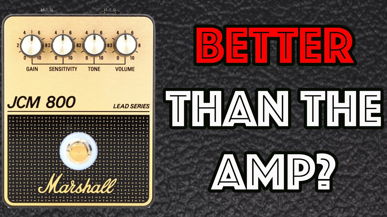 Обзор педали Marshall JCM 800 Overdrive