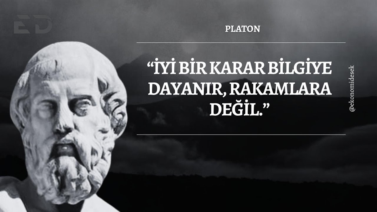 Platon, Bugünkü Ekonomik Krizleri Yüzyıllar Önce Gördü mü?