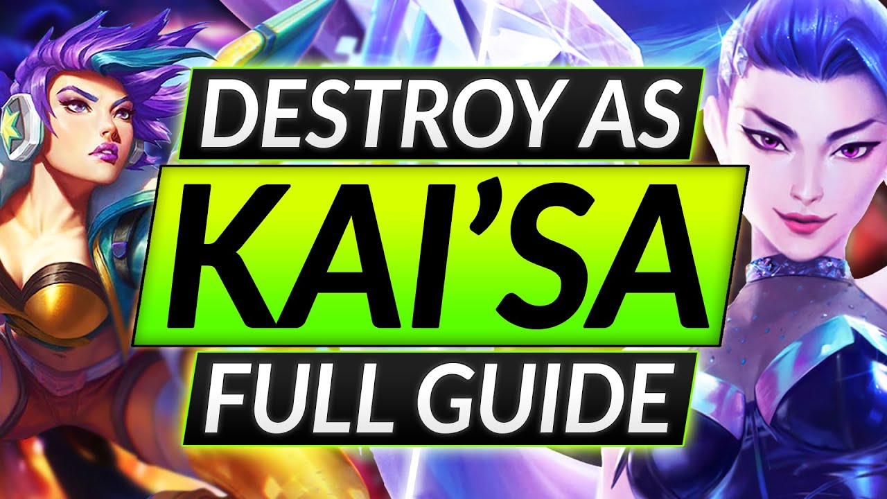 ULTIMATE KAI'SA GUIDE for Season 11 - INSANE Tricks, Combos and Builds - LoL ADC Champion Tips