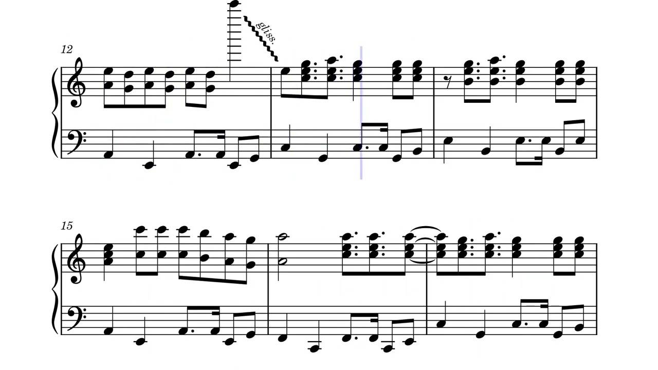 You're the one that I want Piano and voice – Filme Grease Musical, Partitura Piano