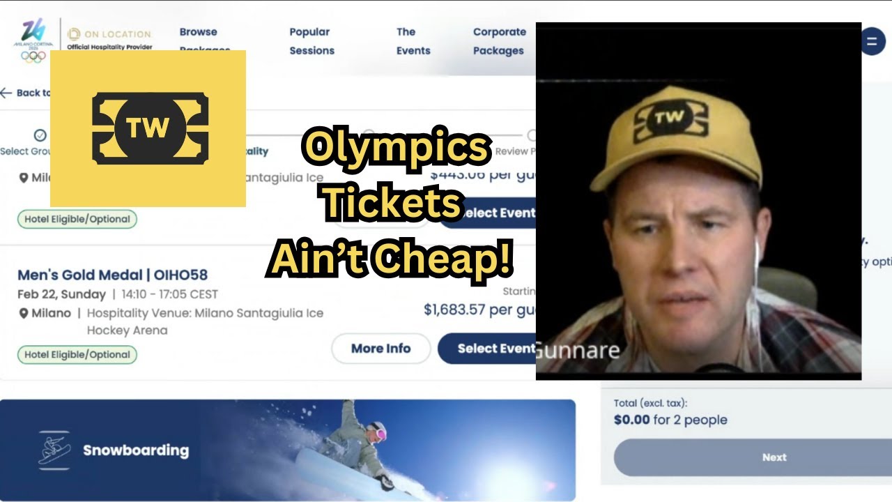 What would you pay to watch the #olympics live?