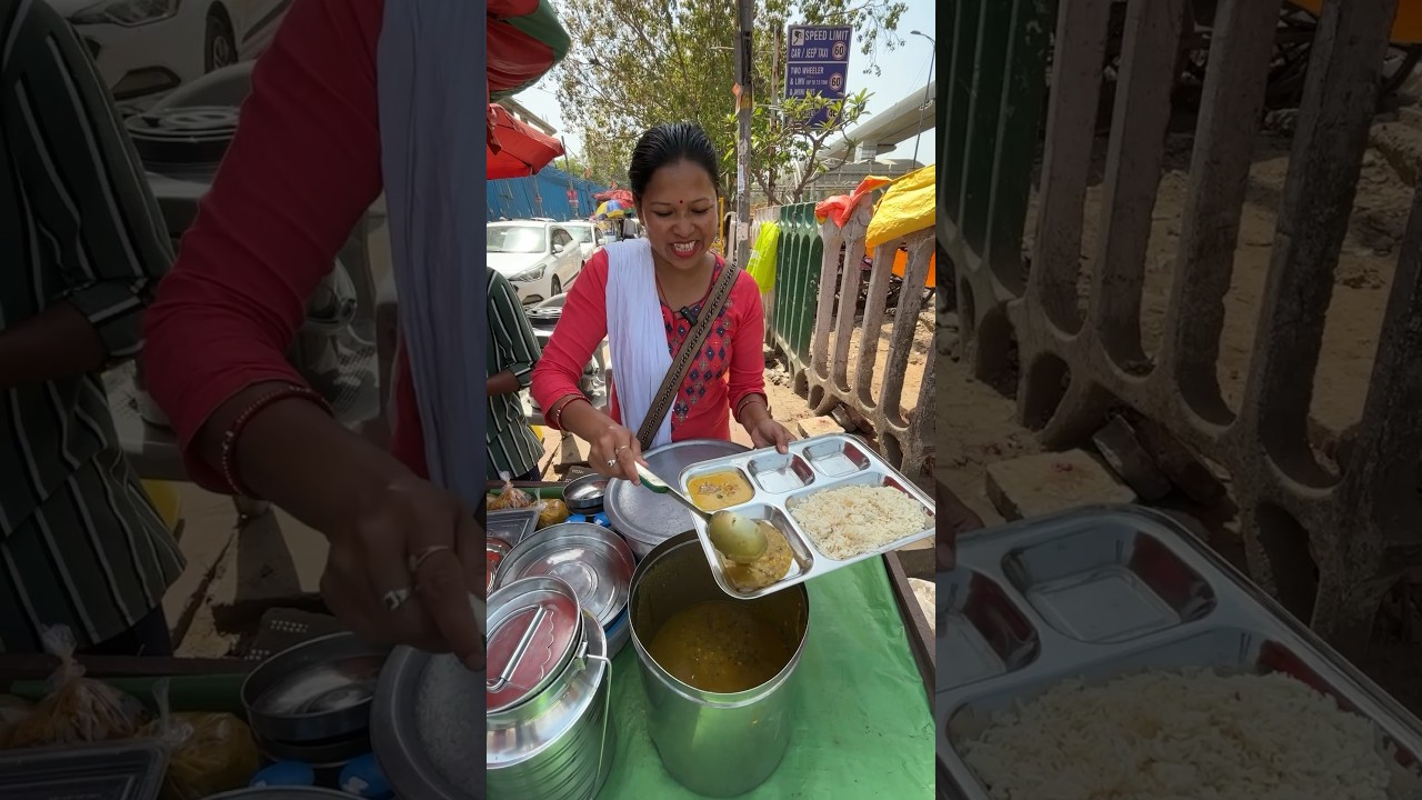 Assam की Special थाली 🤩 मात्र 80/- रुपये पेट भर खाना 😱 #shorts