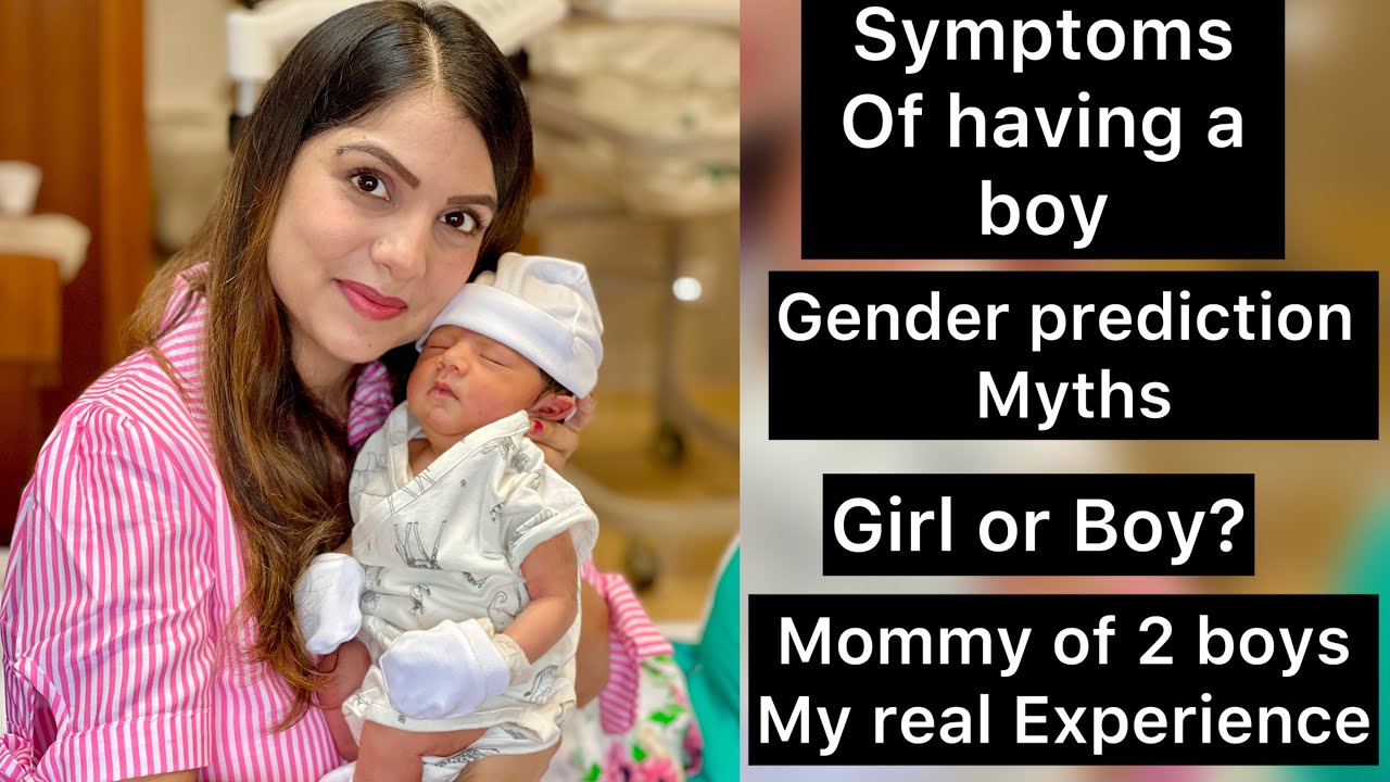 Symptoms of having a boy👶🏻 Gender predictions myth 🙅🏻‍♀️