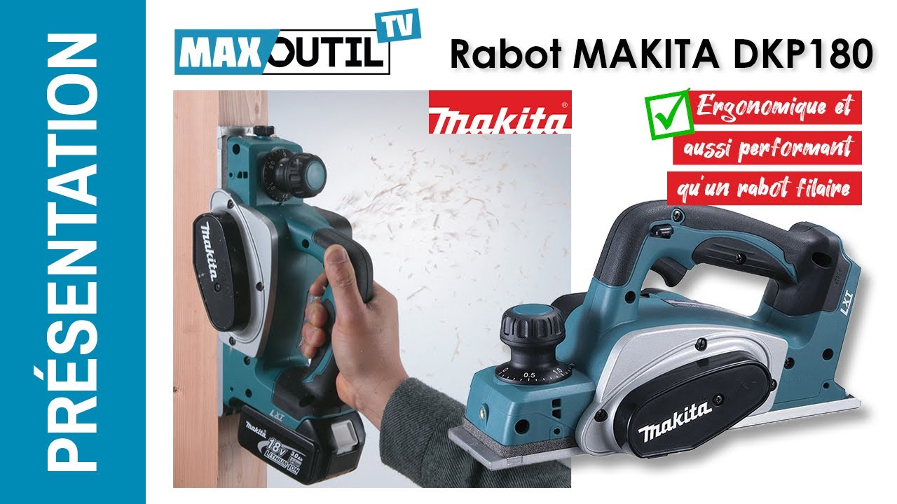 Présentation du DKP180 de chez Makita
