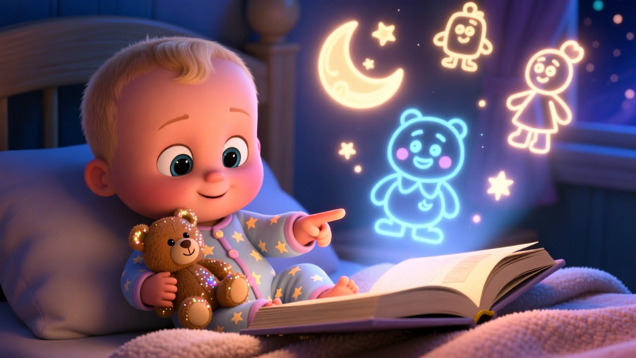 Bedtime Moon Glow Lull 🌙 | Soothing Lullaby for Kids | Sleepy Time Song