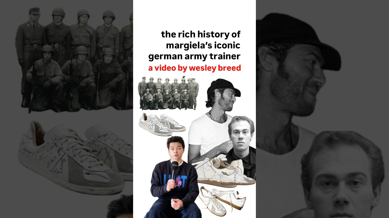 The rich history of Maison Margiela&rsquo;s German Army Trainer | #maisonmargiela #margiela #fashion
