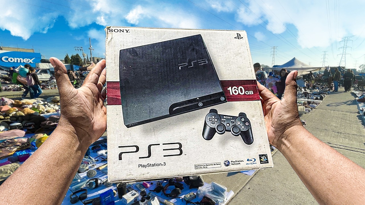 Compré una PS3 del tianguis y estaba descompuesta...😰