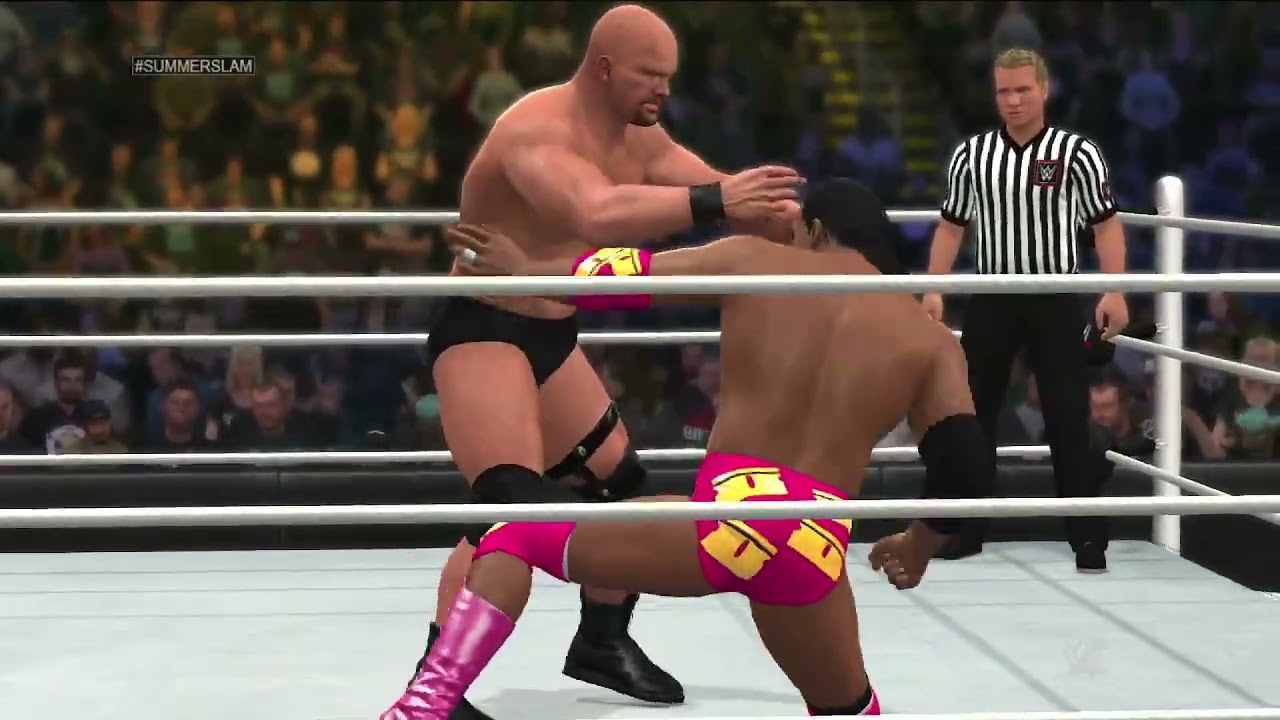 WWE 2k17 - STONE COLD STEVE AUSTIN VS RAZOR RAMON