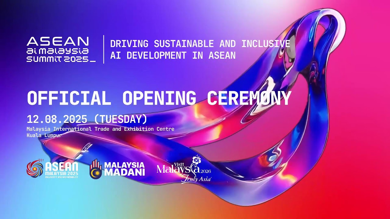 ASEAN AI Malaysia Summit 2025 Live Stream
