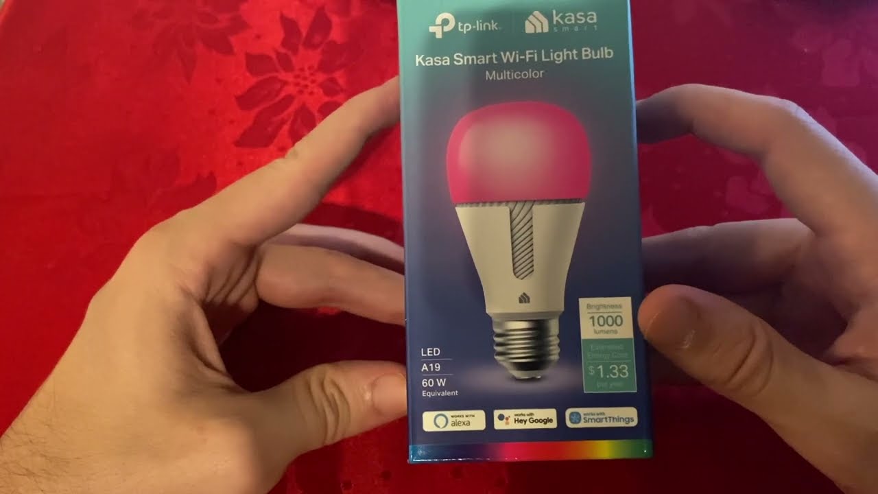 Kasa Smart Light Bulb Unboxing and Full Set Up