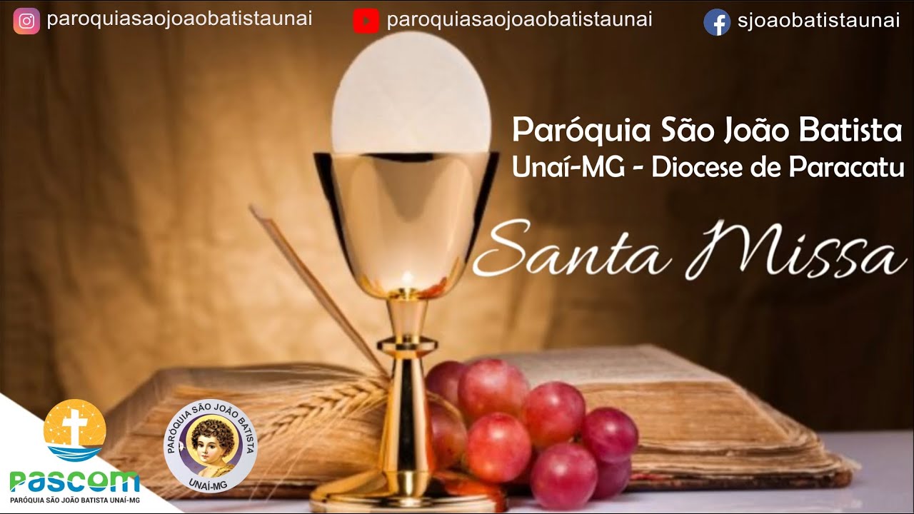 08-02-2026 | 10:00h | SANTA MISSA | 5º Domingo do Tempo Comum | Domingo |