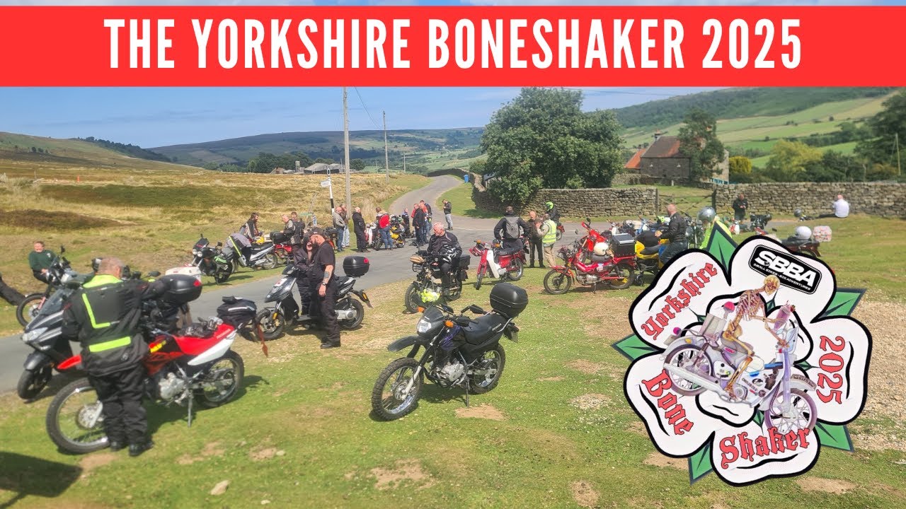 Yorkshire Boneshaker 2025 - Small Bikes Big Adventures (SBBA)
