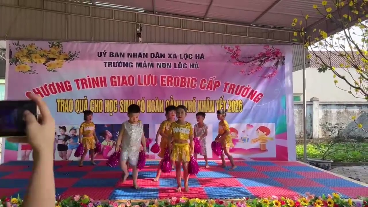 Lớp 5TG MẦM NON LỘC HÀ NHẢ EROBIC