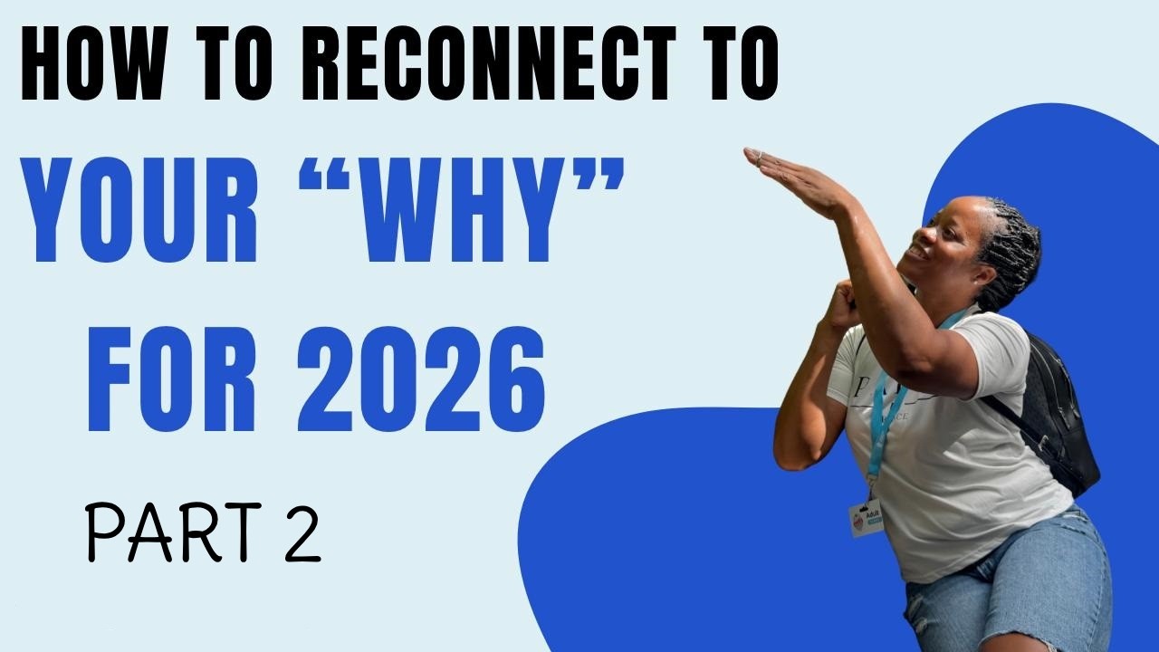 Part 2 - 🪫Recharge🔋 Resetting motivation for a powerful 2026🔁