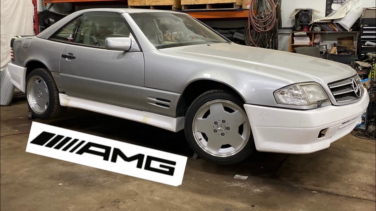 Mercedes R129 AMG Body Kit Install (Classic Euro Parts Kit)