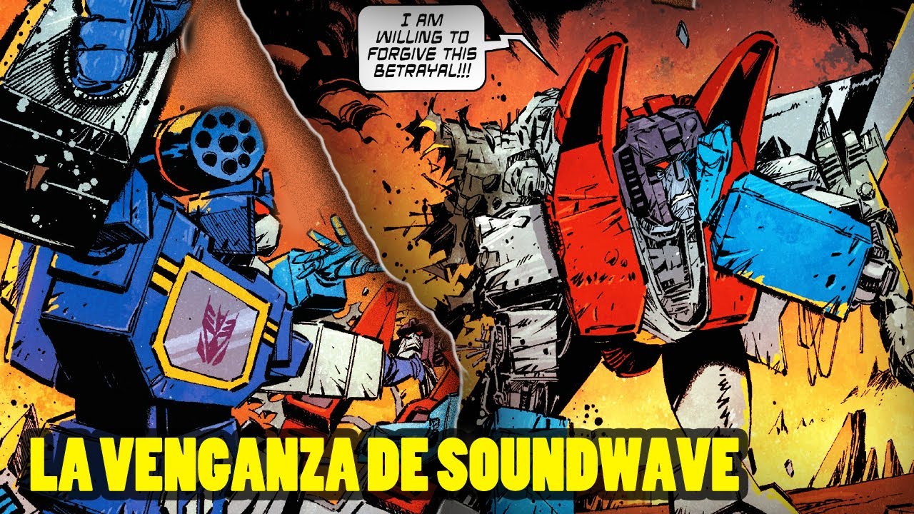 TRANSFORMERS COMIC Nº7 SKYBOUND - SOUNDWAVE VS. STARSCREAM LUCHAN POR EL LIDERAZGO